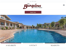 Tablet Screenshot of bungalowsathuecoestates.com